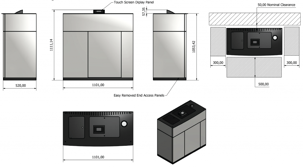 E-Compact 15/18 'Slim' Technical Specifications