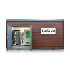 Woodco's EcoCabin - the plug 'n' play, pre-packaged plant room.