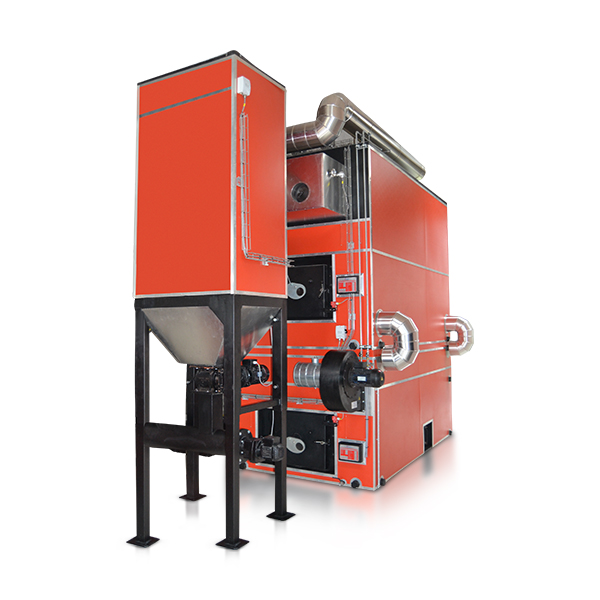 Woodco's Justsen range of large multifuel boilers