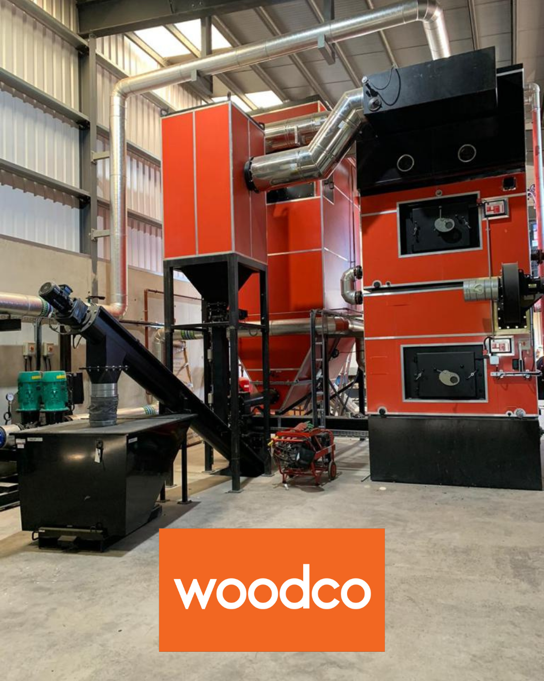 Industrial Boiler Installed