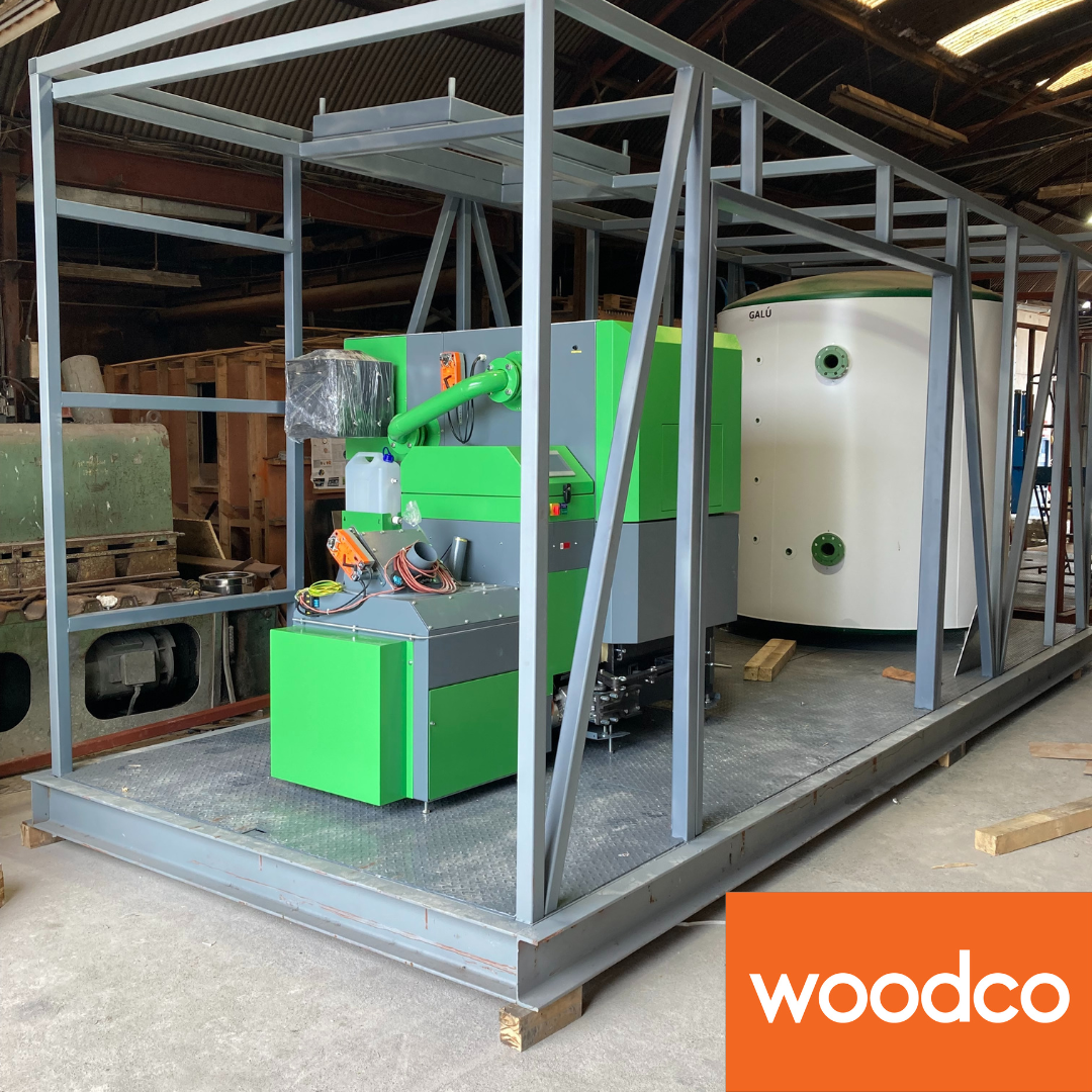 construction of an Eco-Cabin at Woodco